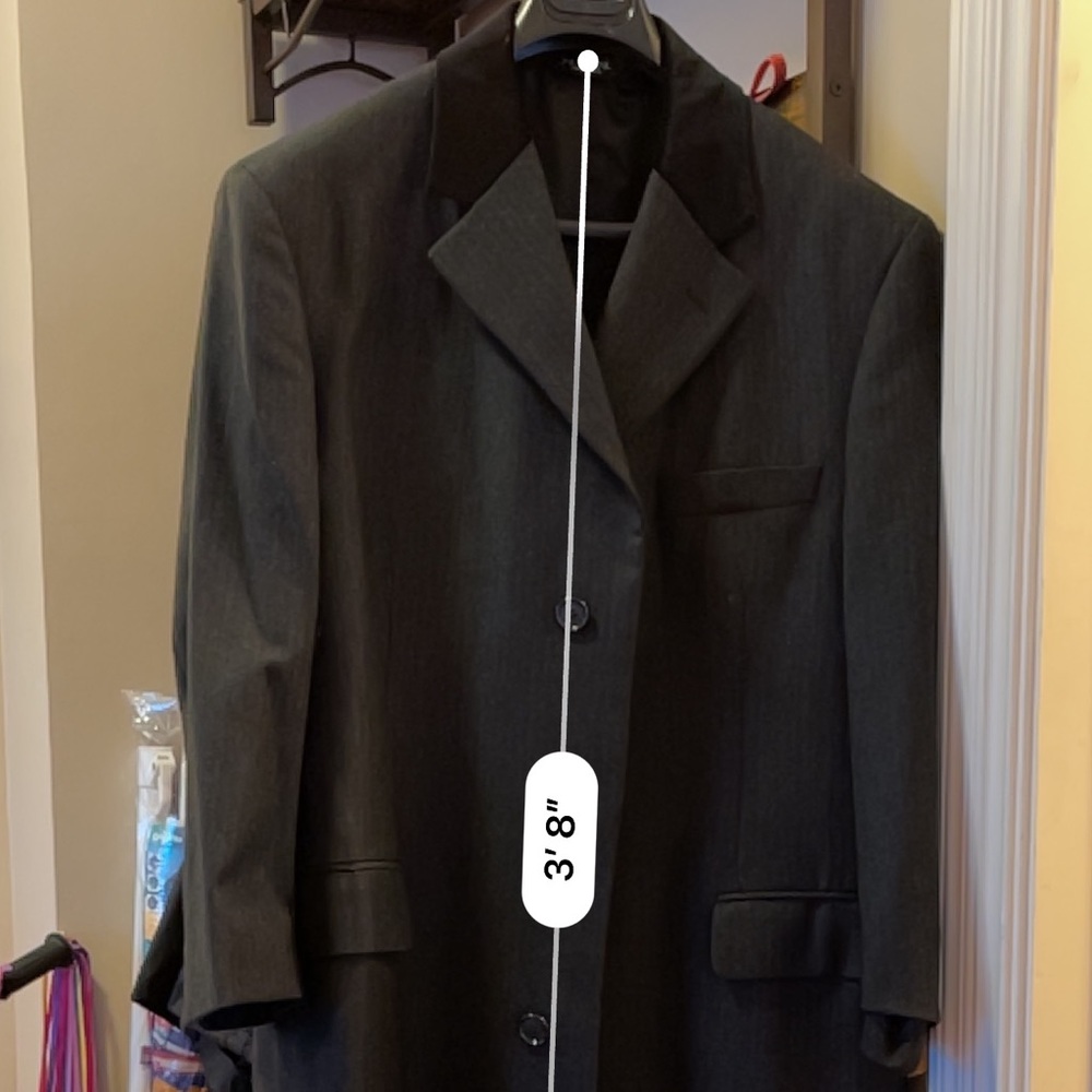 Jos. A. Bank men’s long wool coat